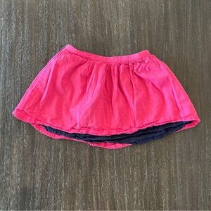 Primary Navy and Pink Girls Skirt
